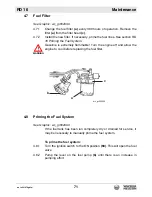 Preview for 71 page of Wacker Neuson RD 16 Operator'S Manual