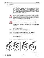 Preview for 72 page of Wacker Neuson RD 16 Operator'S Manual