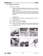 Preview for 74 page of Wacker Neuson RD 16 Operator'S Manual