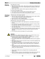 Предварительный просмотр 15 страницы Wacker Neuson RD 27-120 Operator'S Manual