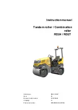 Preview for 1 page of Wacker Neuson RD24 Instruction Manual