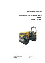 Wacker Neuson RD40 Instruction Manual preview