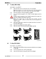 Preview for 23 page of Wacker Neuson RS 800A Operator'S Manual