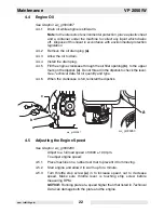 Предварительный просмотр 24 страницы Wacker Neuson VP 1030R Operator'S Manual