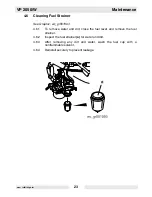 Предварительный просмотр 25 страницы Wacker Neuson VP 1030R Operator'S Manual