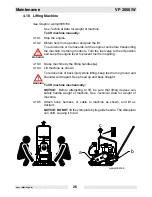 Предварительный просмотр 28 страницы Wacker Neuson VP 1030R Operator'S Manual