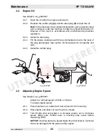 Preview for 24 page of Wacker Neuson VP 1135 AW Operator'S Manual