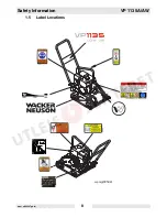 Предварительный просмотр 10 страницы Wacker Neuson VP 1135A Operator'S Manual