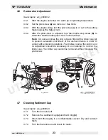 Предварительный просмотр 25 страницы Wacker Neuson VP 1135A Operator'S Manual