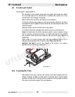 Предварительный просмотр 27 страницы Wacker Neuson VP 1135A Operator'S Manual