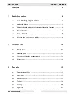 Preview for 3 page of Wacker Neuson VP 2050 Operator'S Manual