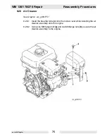 Preview for 75 page of Wacker Neuson WM 130 Repair Manual