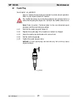 Preview for 23 page of Wacker Neuson WP 1030A Operator'S Manual