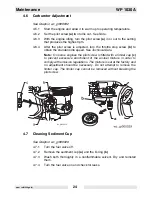 Preview for 26 page of Wacker Neuson WP 1030A Operator'S Manual