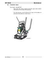 Preview for 27 page of Wacker Neuson WP 1030A Operator'S Manual