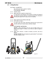 Preview for 29 page of Wacker Neuson WP 1030A Operator'S Manual