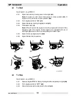 Предварительный просмотр 21 страницы Wacker Neuson WP 1540A Operator'S Manual