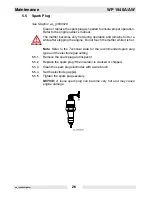 Preview for 28 page of Wacker Neuson WP1540Aw US Operator'S Manual