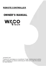 WACO RG51A(2)/EF Owner'S Manual preview