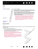 Предварительный просмотр 11 страницы Wacom Bamboo Pen CTL-460 User Manual