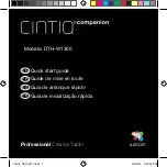 Wacom Cintiq Companion DTH-W1300 Quick Start Manual preview