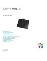 Wacom CTL-6100WL User Manual preview