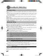 Preview for 14 page of Wacom DTZ-2100D - 2005 User Manual