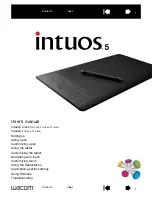 Wacom Intuos5 PTK-450 User Manual preview