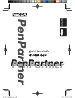 Wacom PENPARTNER - USB Quick Start Manual preview