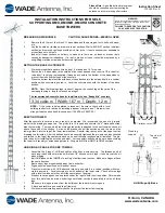 WADE Antenna, Inc. DMX, DMXMD, DMXHD Installation Instructions preview