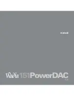 Preview for 1 page of Wadia 151PowerDAC mini Manual