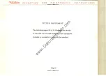 Предварительный просмотр 10 страницы Wadkin LQ Operating And Maintenance Instructions Manual