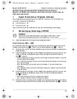 Предварительный просмотр 23 страницы Waeco 9101300030 Vehicle-Specific Installation Instructions