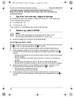 Предварительный просмотр 28 страницы Waeco 9101300030 Vehicle-Specific Installation Instructions