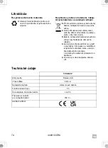 Preview for 74 page of Waeco 9103560751 Operating Manual