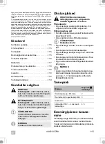 Preview for 115 page of Waeco 9103560751 Operating Manual