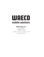 Preview for 32 page of Waeco ADLER /BARBOUR SERIES Installation & Operating Manual