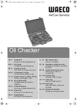 Preview for 1 page of Waeco AirCon Oil Checker R-1234yf Installation And Operating Manual