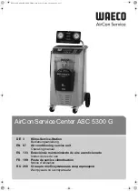 Waeco AirCon Service Center ASC 5300 G Operating Manual preview