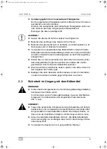 Предварительный просмотр 9 страницы Waeco AirCon Service Center ASC 5300 G Operating Manual