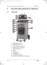 Предварительный просмотр 14 страницы Waeco AirCon Service Center ASC 5300 G Operating Manual