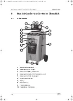 Предварительный просмотр 14 страницы Waeco AirCon Service Center BMW 2500G Operating Manual