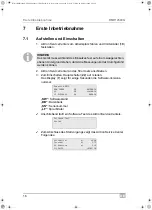 Предварительный просмотр 16 страницы Waeco AirCon Service Center BMW 2500G Operating Manual