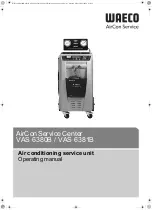 Preview for 1 page of Waeco AirCon Service Center Operating Manual