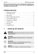 Preview for 3 page of Waeco AirCon Service OZ1000 Operating Manual