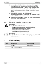 Preview for 5 page of Waeco AirCon Service OZ1000 Operating Manual