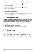 Preview for 9 page of Waeco AirCon Service OZ1000 Operating Manual