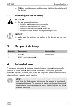 Preview for 13 page of Waeco AirCon Service OZ1000 Operating Manual