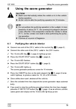 Preview for 15 page of Waeco AirCon Service OZ1000 Operating Manual