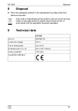 Preview for 17 page of Waeco AirCon Service OZ1000 Operating Manual